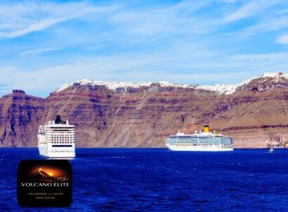 Santorini tours and transfer services, specially designed for cruise ship visitors