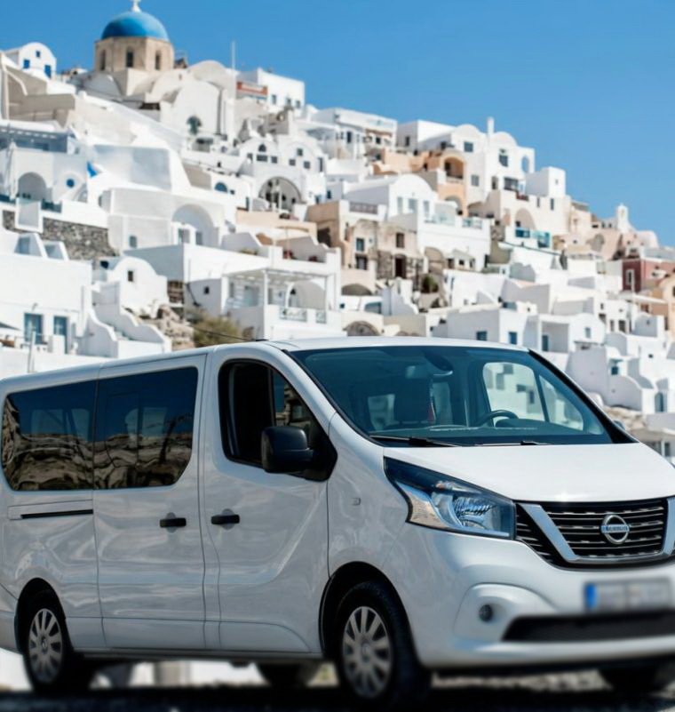 Best Transfer services in Santorini including Airport and Port transfers