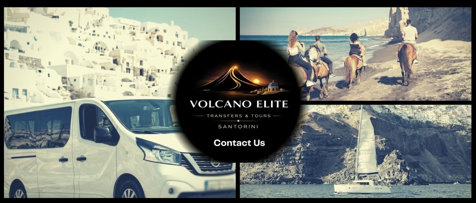 Contact Volcano Elite Santorini Tours & Transfers