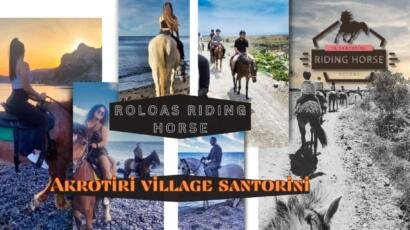 HORSE RIDING EXPERIENCE IN SANTORINI - BEST TOUR ACTIVITIES on the island