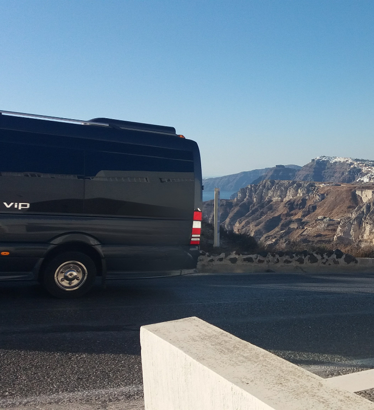 Private & Comfortable Transportation in Santorini