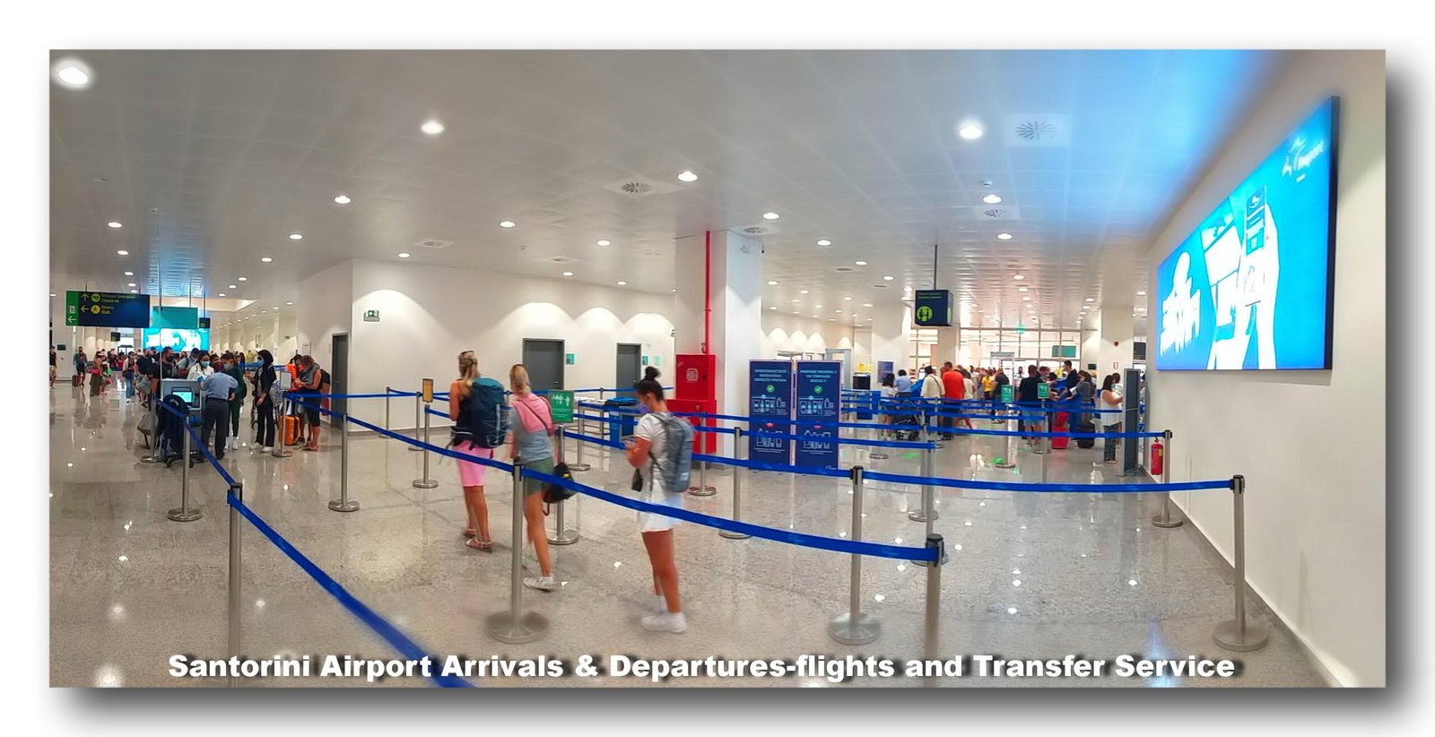 Santorini Airport Arrivals & Departures-flights and Transfer Service