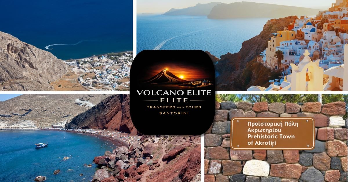 Best Private Santorini Tours From Akrotiri and Red Beach to Mount Prophet Elias and Oia by Volcano Elite Tourist Office Best Private Santorini Tours From Akrotiri and Red Beach to Mount Prophet Elias and Oia by Volcano Elite Tourist Office