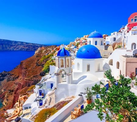 Oia village.