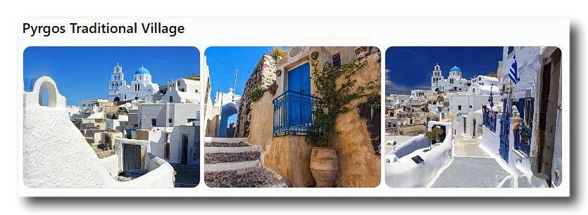 Pyrgos village Santorini
