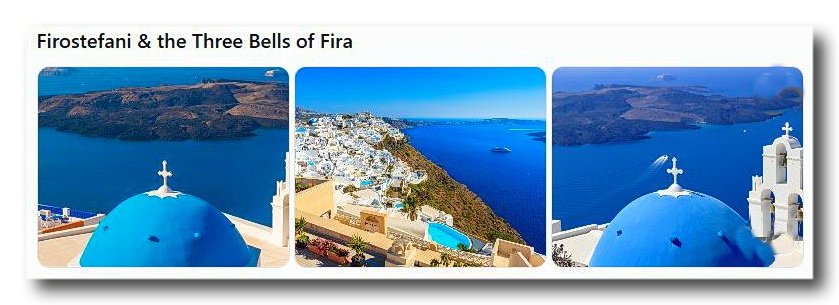 the View from Firostefani Santorini